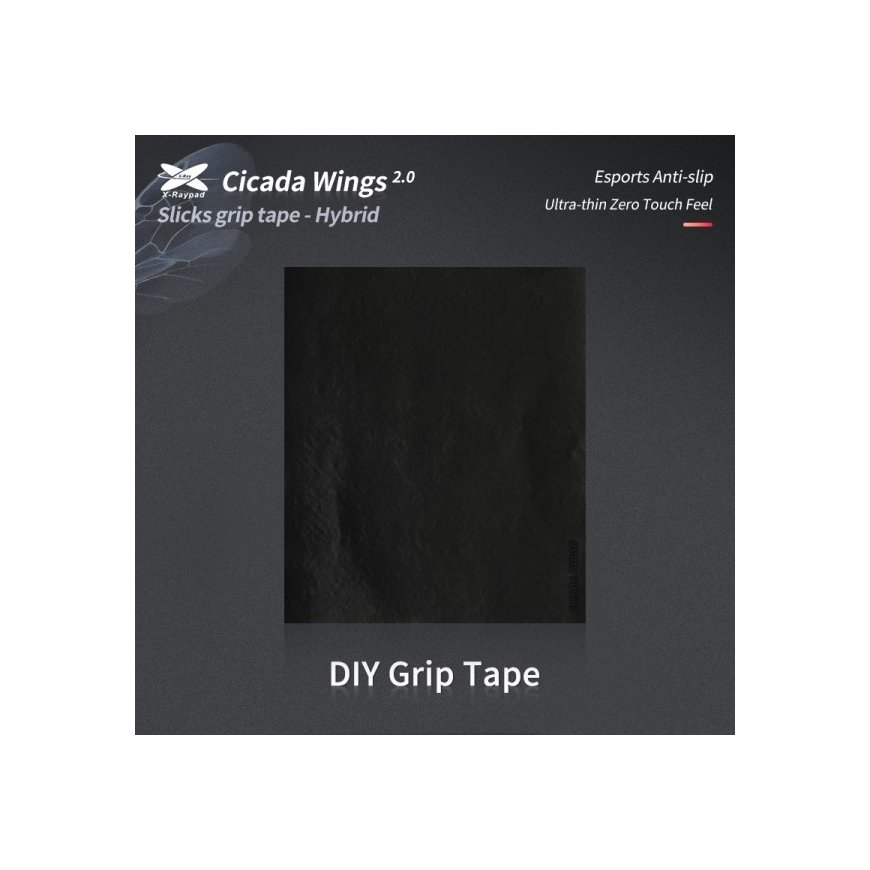 Hiiri X-raypad Cicada Wings V2 DIY Grip Tape Musta