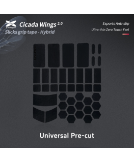 Hiire X-raypad Cicada Wings V2 Universaalne Grip Tape Must