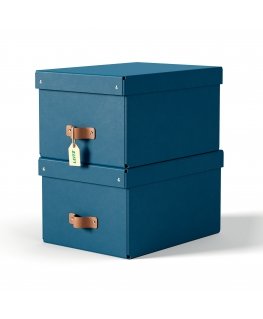 Leitz 61490068 ящик для хранения Тонкий картон Синий