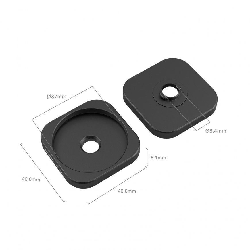 SmallRig 4395 kamerasetti Alumiini musta – 3