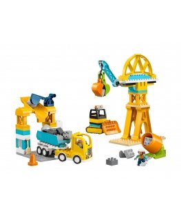 LEGO DUPLO TOWN 3w1 10476 Rakennustyömaa ja ajoneuvot