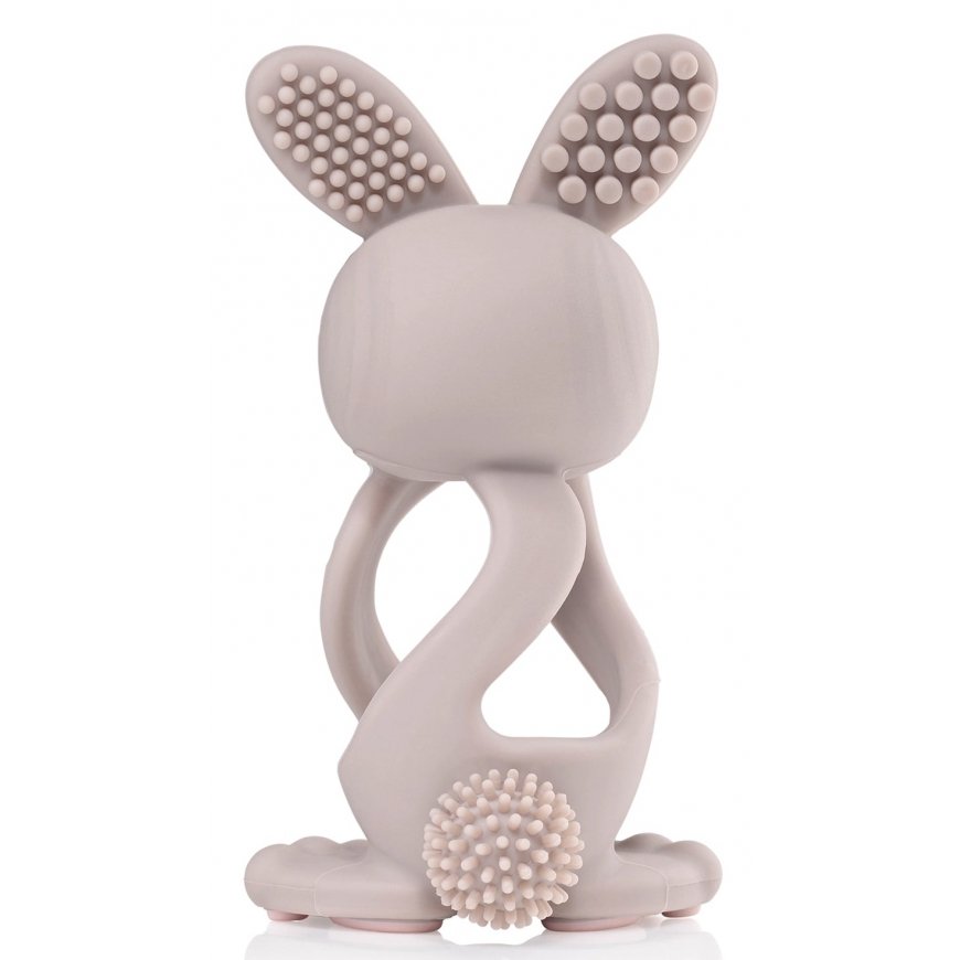 Brush-Baby Bobbie Bunny toothbrush Cappuccino, Grey – 2