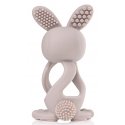 Brush-Baby Bobbie Bunny toothbrush Cappuccino, Grey Brush-Baby Bobbie Bunny toothbrush Cappuccino, Grey