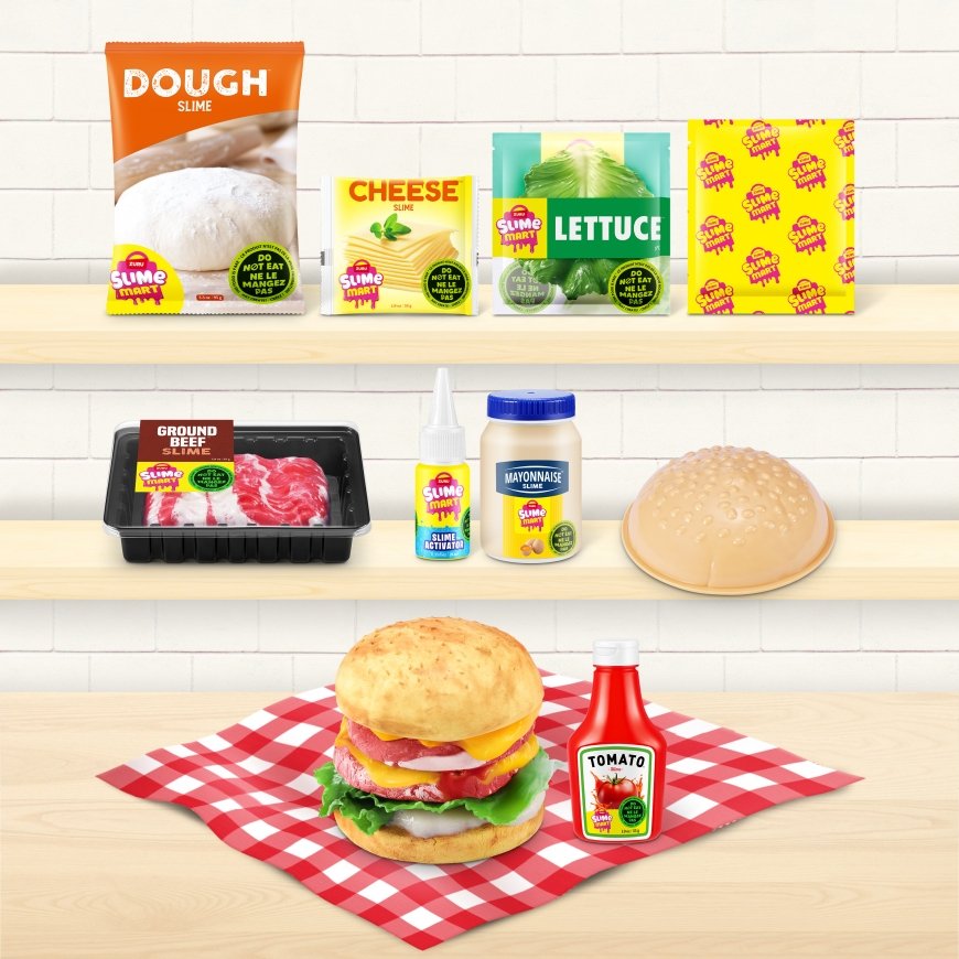 ZURU Slime Mart Small Basket (BURGER) – 5