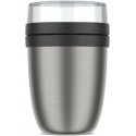 Mepal Thermo-Lunchpot Ellipse Ruostumaton teräs Nordic Black 500+200ml Mepal Thermo-Lunchpot Ellipse Ruostumaton teräs Nordic Black 500+200ml