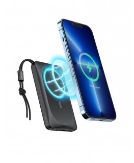VEGER MagOn W1151-B 10000mAh powerbank Magnetic Wireless PD20W
