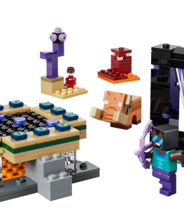 LEGO MINECRAFT 21584 Nether ja Endi portaali retk