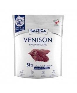 BALTICA NUTRACEUTIC Hypoallergenic Venison & Rice XS / S 1kg