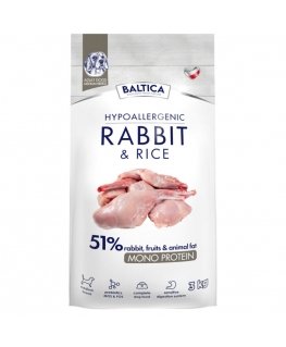 BALTICA NUTRACEUTIC Hypoallergeeninen Hirvi & riisi M 12kg