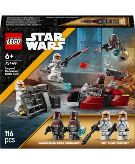 LEGO Star Wars TM 75449 Mandalorianų apgulties kovos rinkinys