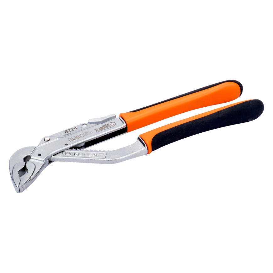 Adjustable Plier 250mm, chrome-plated, ERGO, BAHCO [8224C] – 2