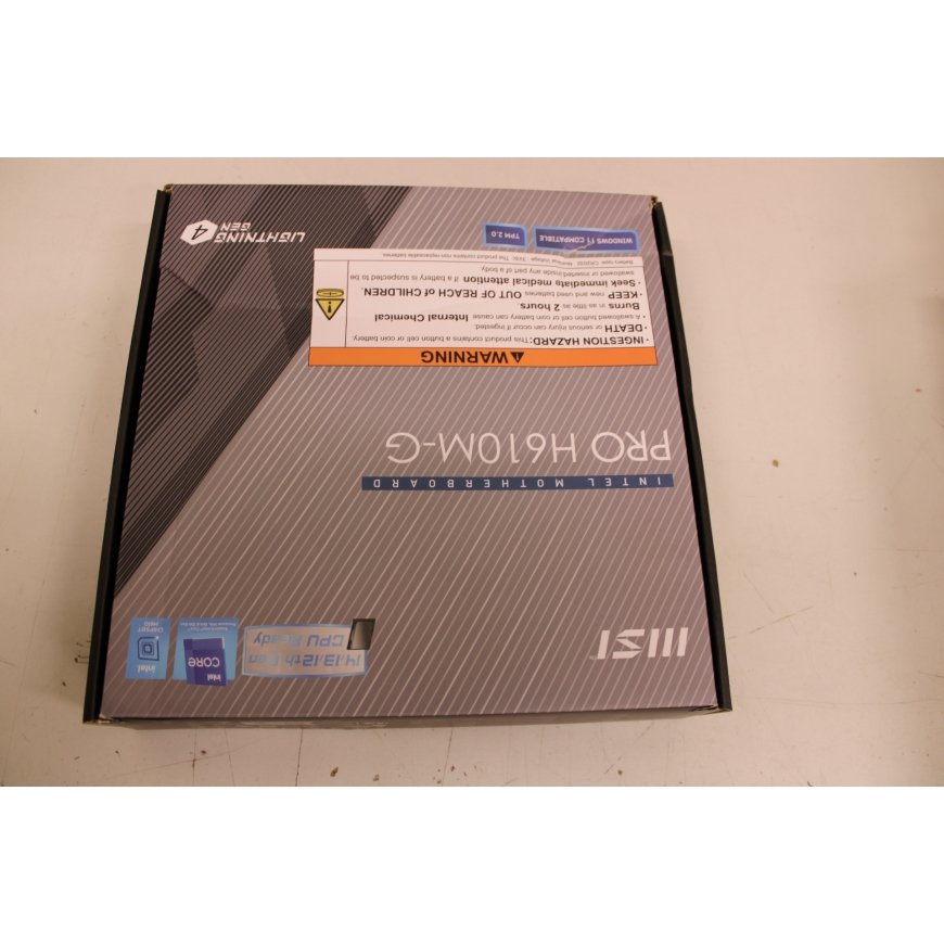 MSI PRO H610M-G | Processor family Intel | Processor socket