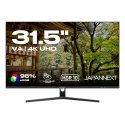 JAPANNEXT JN-V315UHDR монитор для ПК 80 cm (31.5") 3840 x 2160 пикселей 4K Ultra HD ЖК Черный JAPANNEXT JN-V315UHDR монитор для ПК 80 cm (31.5") 3840 x 2160 пикселей 4K Ultra HD ЖК Черный