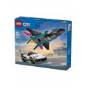LEGO CITY 60489 Lennuk vs Auto