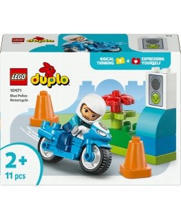 LEGO DUPLO TOWN 10471 Sininen poliisimoottoripyörä