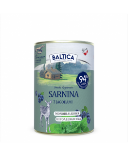 BALTICA SMAKI REGIONÓW Sarnina with blackberry 400g
