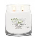 Yankee Candle White Gardenia vaško žvakė Cilindras Gardenija Balta 1 vnt Yankee Candle White Gardenia vaško žvakė Cilindras Gardenija Balta 1 vnt