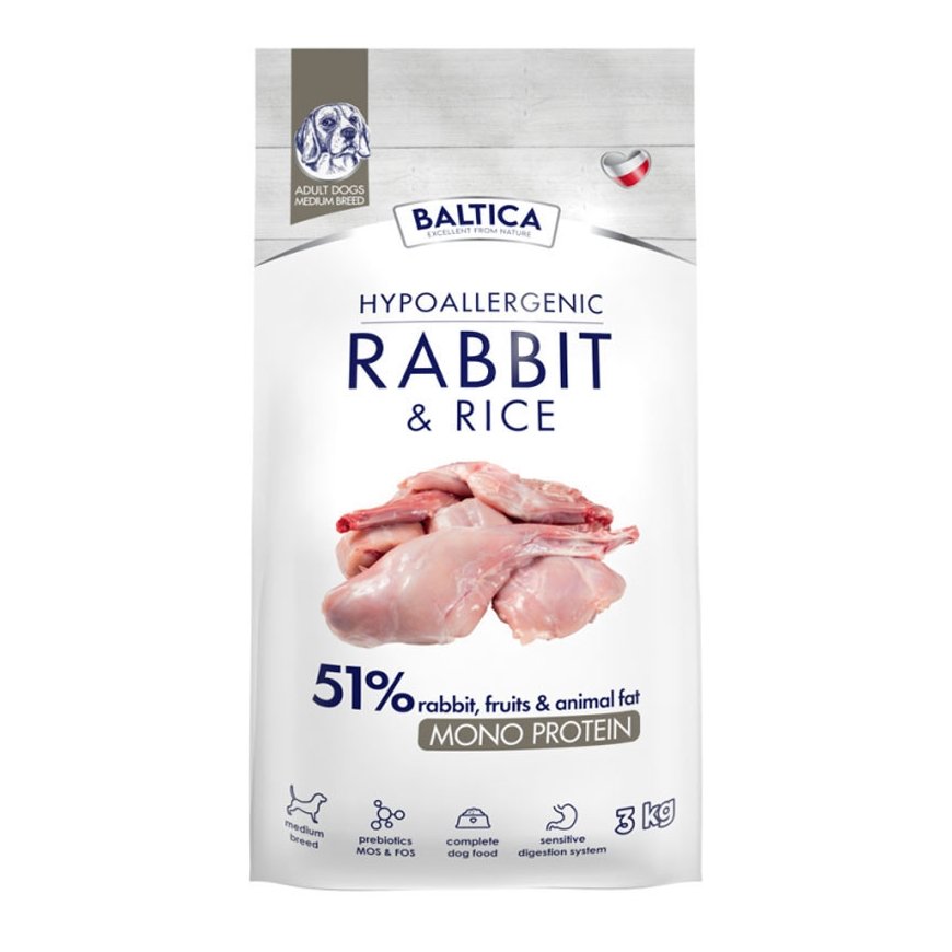 BALTICA NUTRACEUTIC Hipoalerģiska Zivs un Rīsi