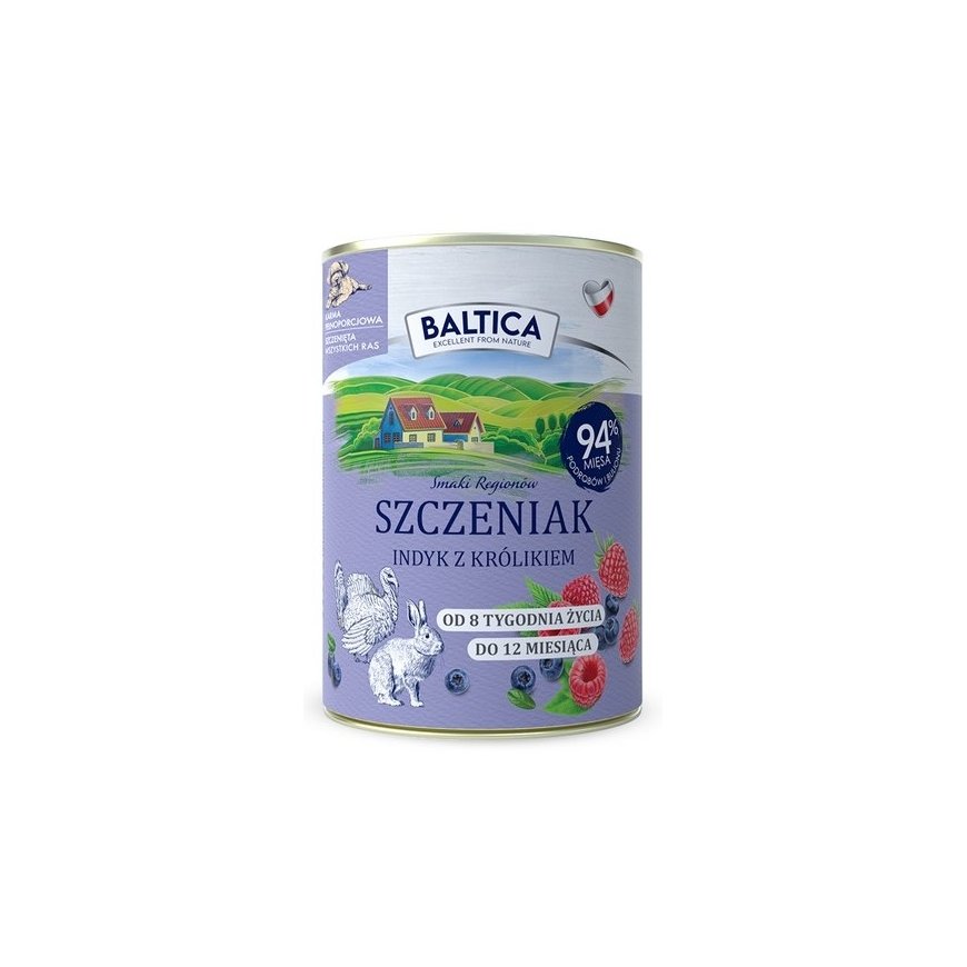 BALTICA SMAKI REGIONŲ Kucēns Tītars-Truškis 400g