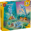 LEGO CREATOR 3 в 1 31385 Морские Животные: Красивые Дельфины LEGO CREATOR 3 в 1 31385 Морские Животные: Красивые Дельфины