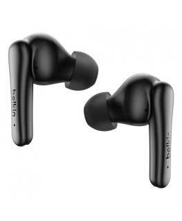 Belkin SoundForm Rhythm Kuulokkeet Langallinen & langaton In-ear Puhelut/Musiikki USB Type-C Bluetooth musta