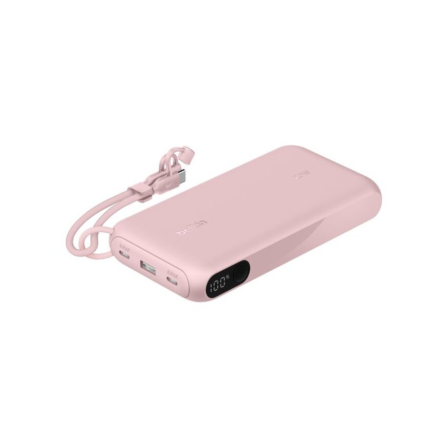 Belkin BPB028HQPK nešiojamasis įkroviklis 20000 mAh Rožinė