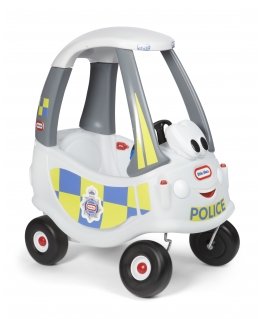 Little Tikes Cozy Coupe Police Response Pealeistutav käru
