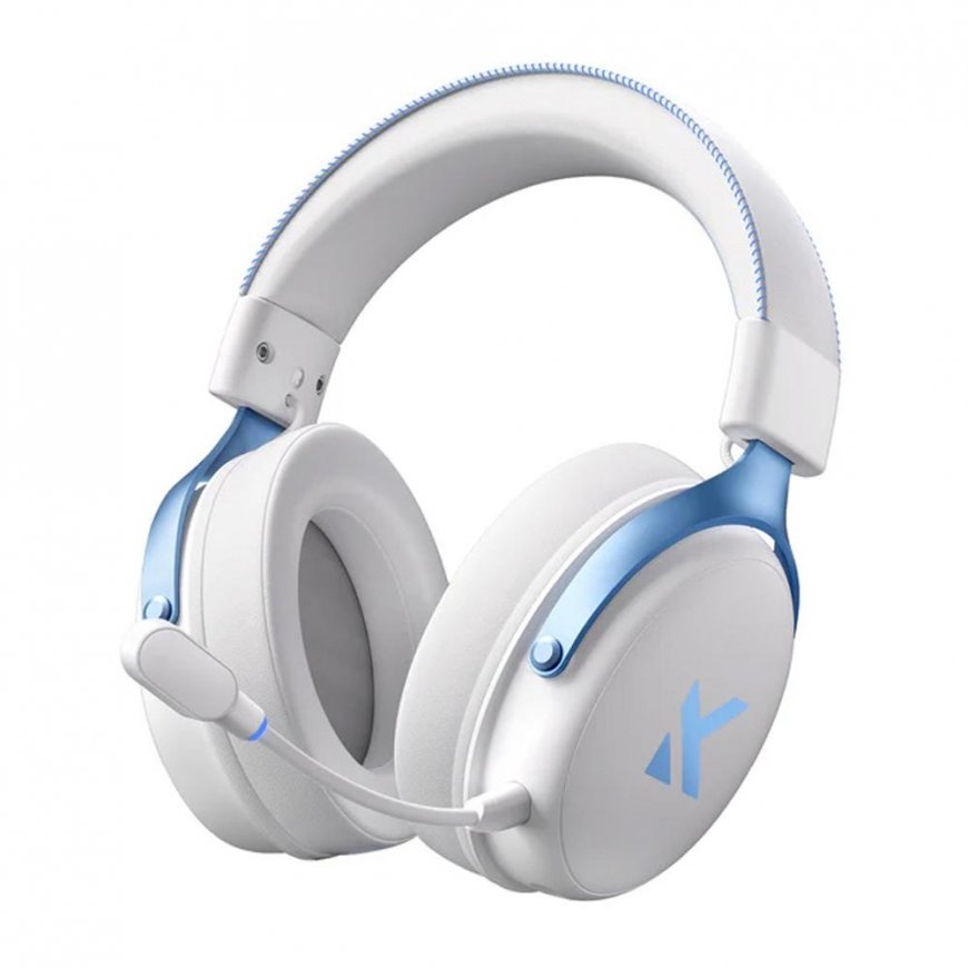 Bevieles spēļu austiņas MCHOSE V9 PRO (Baltas/Zilas) – 2