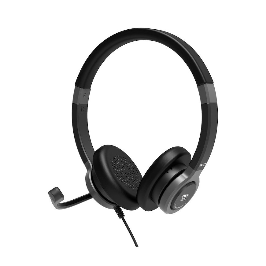 Port Designs 912001 austiņas un brīvroku komplekts Vadu Birojs / zvanu centrs USB Type-C / USB Type-