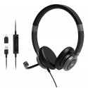 Port Designs 912001 headphones/headset Wired Head-band Office/Call center USB Type-C / USB Type-A Bl Port Designs 912001 headphones/headset Wired Head-band Office/Call center USB Type-C / USB Type-A Bl