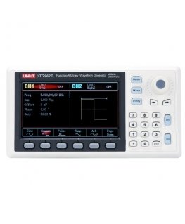 Functional and free-form signal generator, 30MHz, 2 channels, 14bit, 200 MSa/s, 4.3" LCD TFT UNI-T
