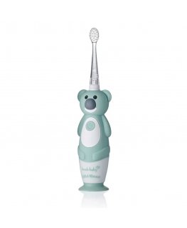 Brush-Baby BRB234 elektrihambahari Laps Sonic-tehnoloogiaga hambahari Türkiis, Valge