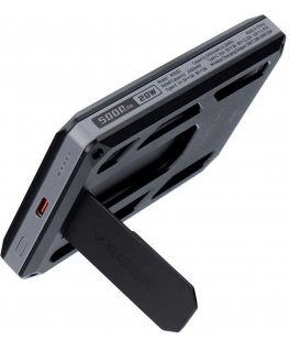 Powerbank Veger Wallet Tracker W0582 MFi PD 20W 5000 mAh black