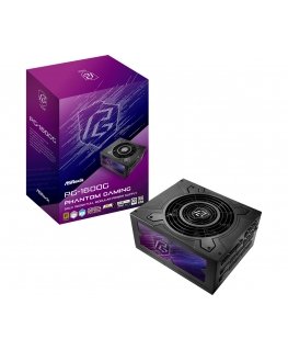 Asrock Phantom Gaming PG-1600G barošanas avotu vienība 1600 W 20+4 pin ATX ATX Melns