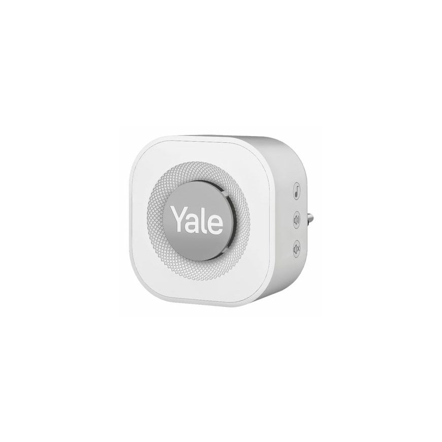 Yale Doorbell Chime Pelēks, Balts
