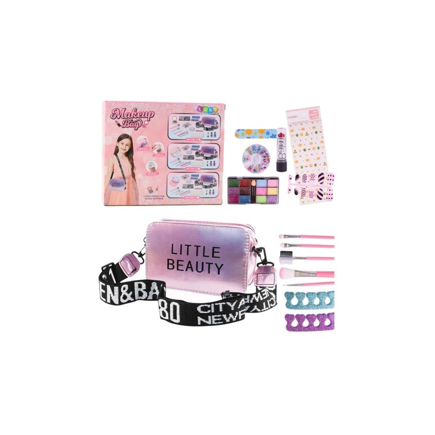 Lean Toys Beauty Set Cosmetic Bag Adjustable Accessories – 2