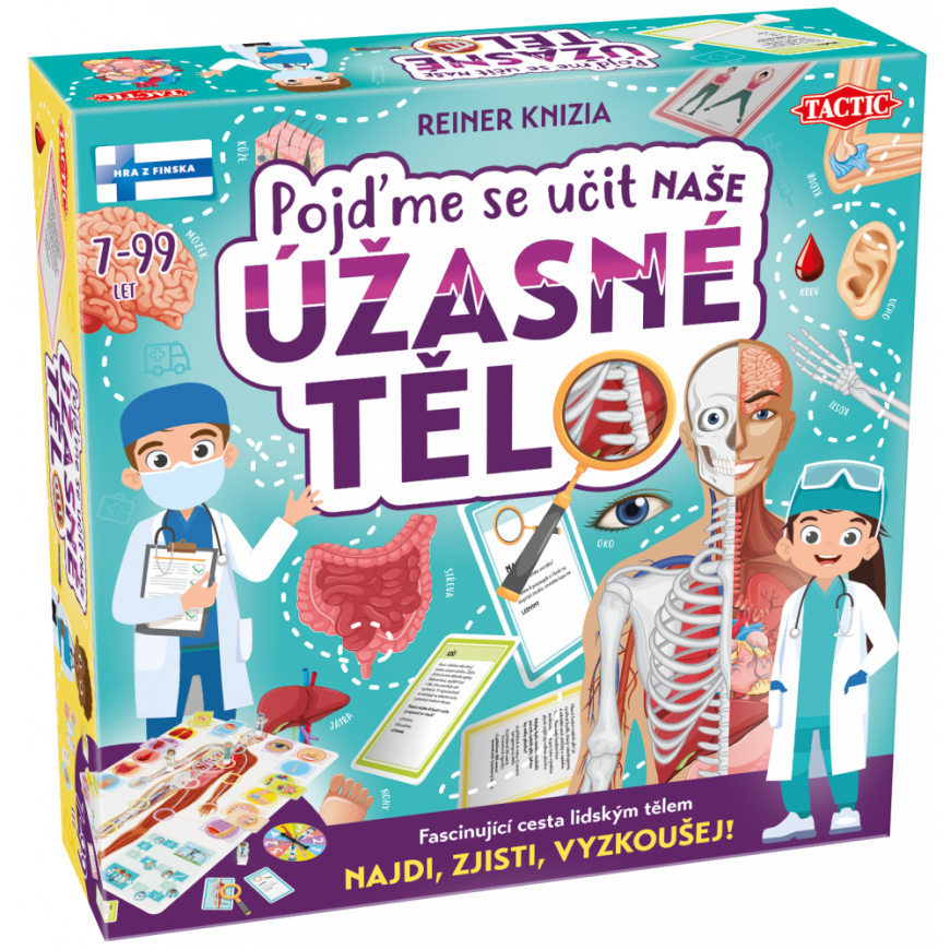 Asmodee Õppigem koos: Meie imeline keha – 2
