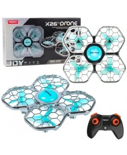 Lean Toys RC tālvadības drons Syma X26 PRO Akrobātika LED gaismas WIFI