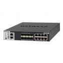 NETGEAR M4300-8X8F Managed L3 10G Ethernet (100/1000/10000) 1U Black NETGEAR M4300-8X8F Managed L3 10G Ethernet (100/1000/10000) 1U Black