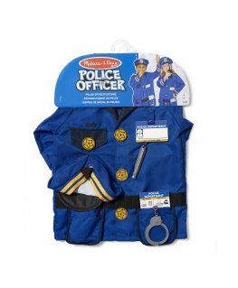 Melissa & Doug MPP RLP PoliceOfficerCstmRlplySet GML Maskuballes kostīms Paredzēta bērniem Abiem dzimumiem Uniforma