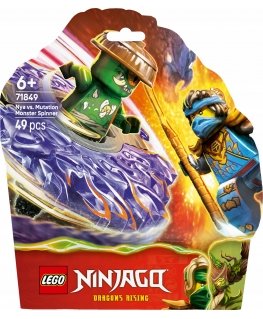 LEGO Ninjago Nya vastaan muuntunut monsteri spinnerillä 71849