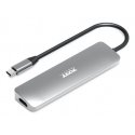 Port Designs 900162 interfeisa centrmezgls USB Veids-C Sudrabs Port Designs 900162 interfeisa centrmezgls USB Veids-C Sudrabs