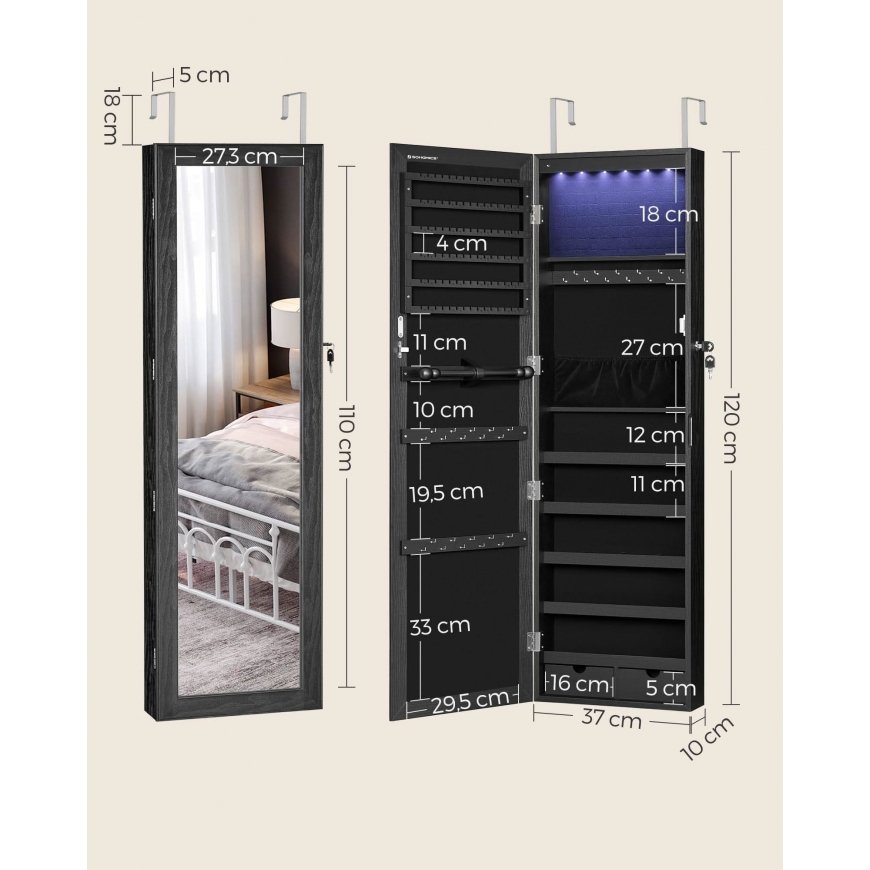 Home Styling Collection Kaunistuskarpide kast veidrikuga, 17,5 x 17,5 x 9 cm – 2