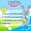 Brush-Baby Bobbie Bunny hammasharja Vihreä Vauva Brush-Baby Bobbie Bunny hammasharja Vihreä Vauva