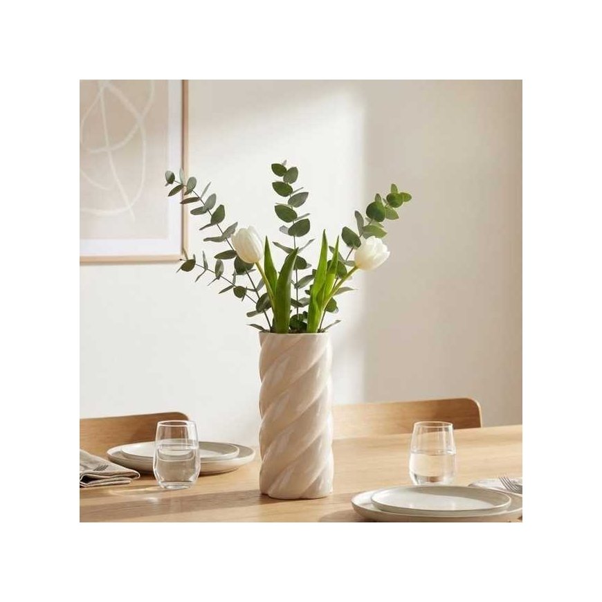 Home Styling Collection Ceramic Vase, Ø 12.5 x 25 cm