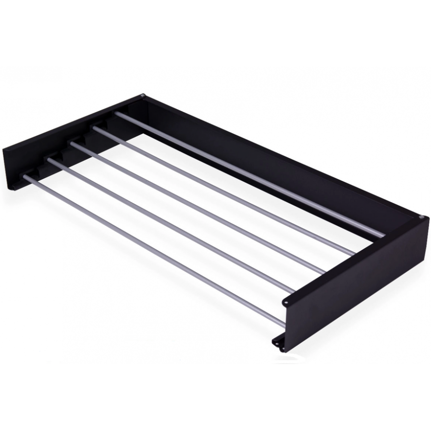 Wall-Mounted Clothes Dryer Navin LinoFlat 80, Black, 22-259777-4080 – 2