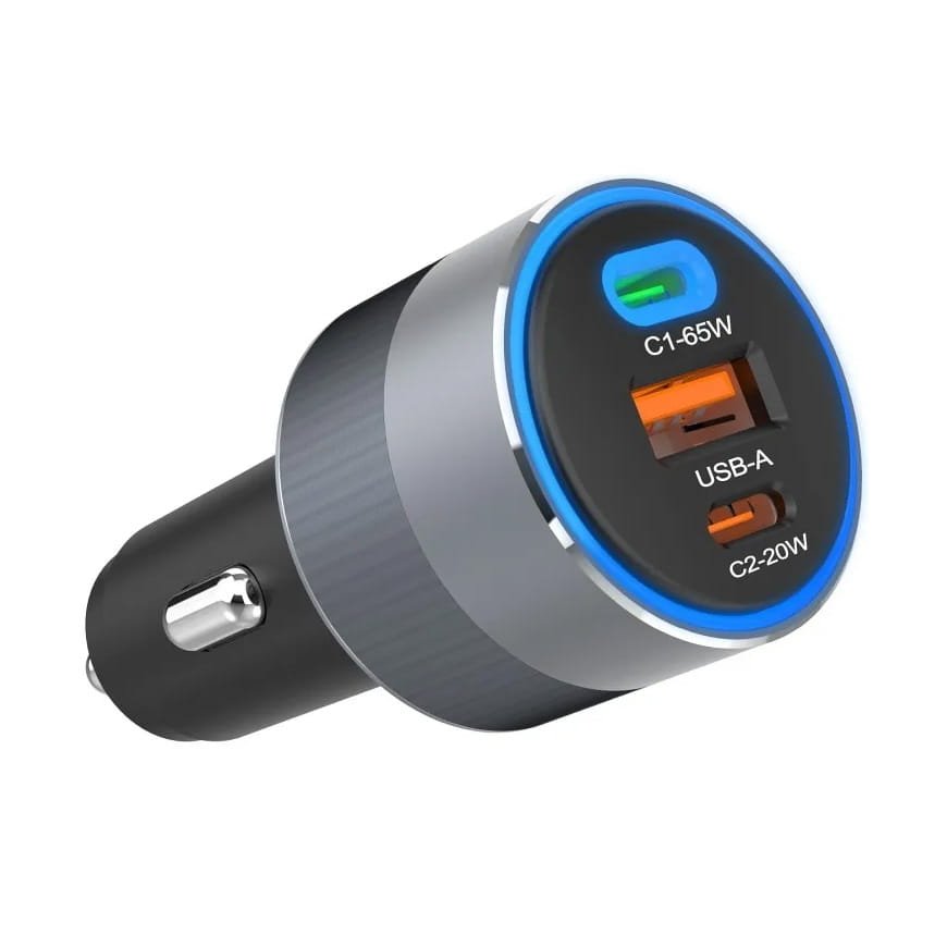 FORCELL F-ENERGY Alu auto lādētājs 2