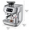 Sage SES995BSS4EEU1 coffee maker Semi-auto Espresso machine 2 L Sage SES995BSS4EEU1 coffee maker Semi-auto Espresso machine 2 L