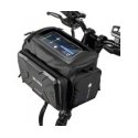 WILDMAN reisikott jalgratta juhtimise jaoks, lukuga GS6 4L (4 "- 7") must