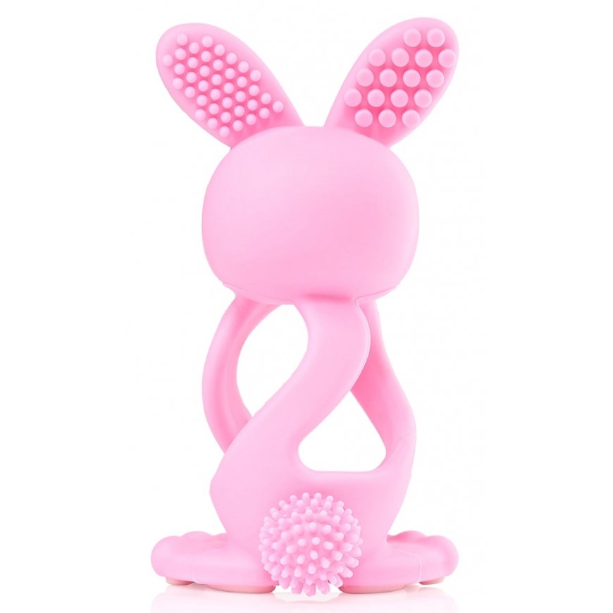 Brush-Baby Bobbie Bunny hambahari Roosa Beebi – 2